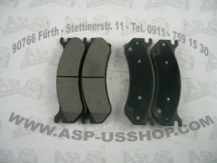 Bremsklötze Vorne+Hinten - Brakepads Front Rear  GM+Hummer H2